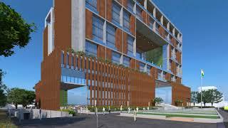 Walk Through Video of the High Rise Office Building for Surat Municipal Corporation