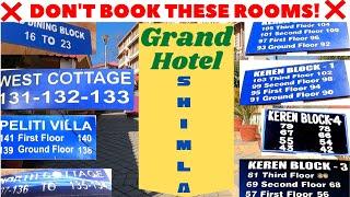 Full Tour Of Grand Hotel ( Shimla ) || Must Watch Before Booking Rooms || Mom Dot Com