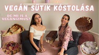 Vegán sütik kóstolása + reakcióim, és MEGLEPETÉSVENDÉG | Paula 