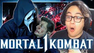 GHOSTFACE IS FINALLY HERE! - Mortal Kombat 1 Official Ghostface Gameplay Reveal Trailer Reaction!