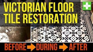 Victorian Floor Tile Restoration - Tile Doctor Victorian Floor Restoration in North London