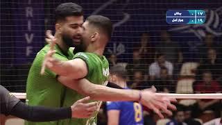 IRAN MEN'S VOLLEYBALL PREMIER LEAGUE 2022 | Haraz 3 - 0 Paykan | Mehrab Maleki super spikes