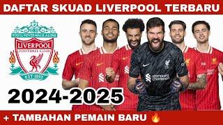 Liverpool Squad List 2024-2025 | Liverpool Player Transfers 2024 | Liverpool's New Players 2024