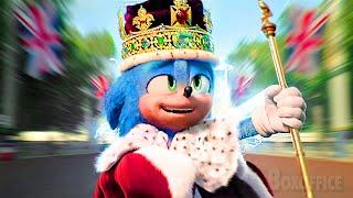 Sonic is the KING of England | Sonic The Hedgehog 3 Best 10 Minutes  4K