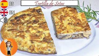 Fácil y Sabrosa Tortilla de Setas | Receta de Cocina en Familia