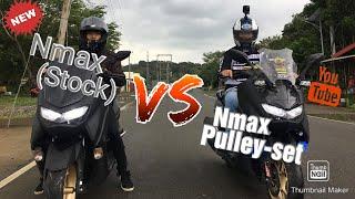 Nmax V2 STOCK vs Nmax V2 PULLEY-SET l with Idol NGOKZONED