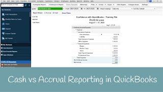 Cash vs Accrual Reporting in QuickBooks with Candus Kampfer QBO QB Pro