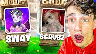 Reacting to SWAY vs SCRUBZ 1v1... (greatest 1v1 ever)