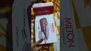 Flipkart Milton Stainless Steel Tiffin Box #shortvideo #unboxing #haul #shorts