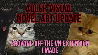 Adler Visual Novel Art Update and Demonstrating Encrer