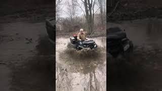 February ATV run on the Honda 420