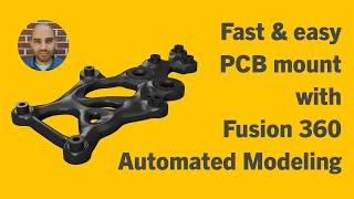 Using Fusion 360's Automated Modeling to design a bracket quickly and easily