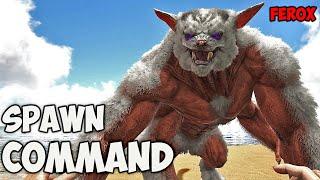 Ferox ARK Spawn COMMAND | How To Summon FEROX Ark CODE 2023