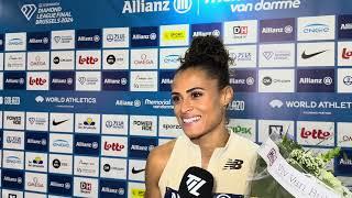 Sydney McLaughlin-Levrone On Why She Ran 400m-200m Double At Diamond League Brussels 2024