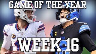 I Pray this is a Super Bowl Rematch | Bills vs Lions Week 16