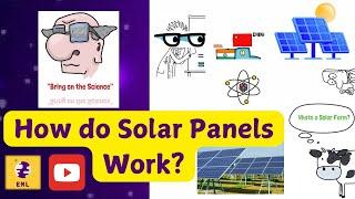 How Do Solar Panels &  Solar Farms  Work | Easy Mini Lessons | Renewable Energy | Solar Power
