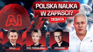 DEBATA O SZTUCZNEJ INTELIGENCJI: MAZUREK, KRÓLEWSKI, GDULA, PROF. PRZEGALIŃSKA