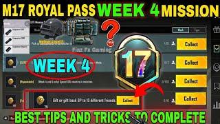 Season c3s9 m17 week 4 mission explain)Pubg Mobile rp mission | Bgmi week 4 mission explain