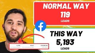 I Found a BETTER WAY to Get LEADS On Facebook ADS (for real)