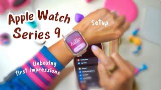 Apple Watch Series 9 GPS 45mm Unboxing and First Impressions