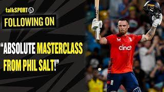 ️Following On - Phil Salt's Century Guides England To Win In Barbados!