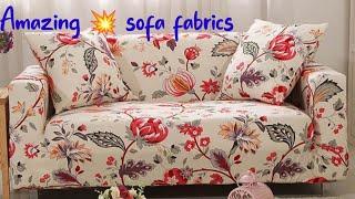 sofa fabric latest design