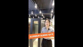 ALUMINUM SLIDING GATE
