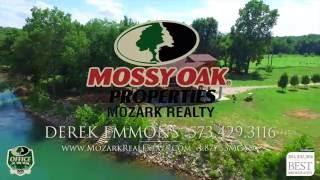 Gorgeous Riverfront Cabin in Doniphan, MO Listed by Mossy Oak Properties Mozark Realty