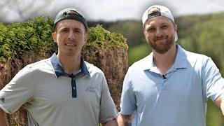 Golfing Off A Cliff In Minnesota