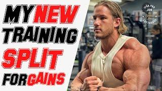 My NEW Training Split for Maximum GAINS | IFBB Pro Split