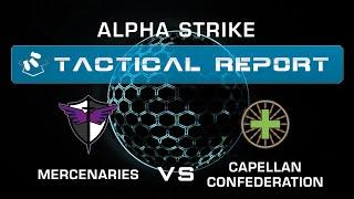 Alpha Strike Tactical Report: Mercenaries vs Capellan Confederation