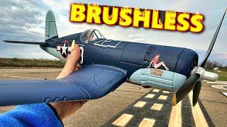 BRUSHLESS Easy to Fly WARBIRD! - Volantex Corsair F4U RC Airplane