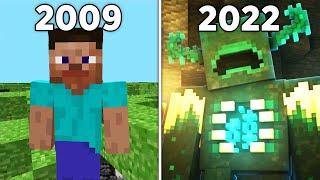 Evolution of Minecraft (2009 - 2022)