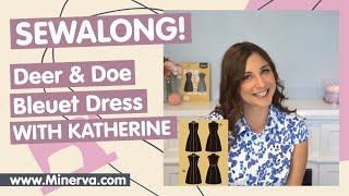 Minerva Sew-Along - Deer & Doe Bleuet Shirt Dress