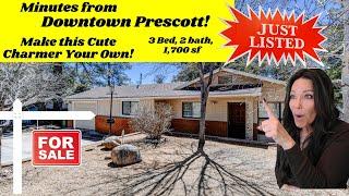 Prescott, Arizona - Just Listed | 7 Minutes from Prescott's Courthouse Square!