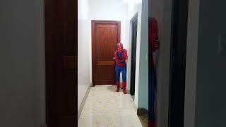 Spider-man - Terrifying Barkness And Eating spicy food  - #spiderman #shorts