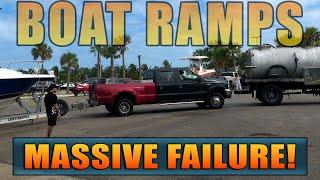 F-350 Can't Handle the Load! | Miami Boat Ramps | Boat Ramp Divas