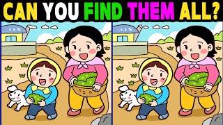 Spot The Difference: Only Genius Find Differences! Find 3 Differences! 【Normal】 #969