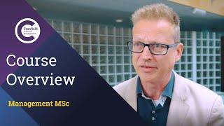 An introduction to the Management MSc at Cranfield School of Management