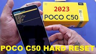 How To Hard Reset Poco C50 ! Without Pc !