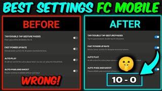 20 SECRETS on GAMEPLAY SETTING - NO ONE WILL TELL YOU in FC Mobile 25 | Mr. Believer