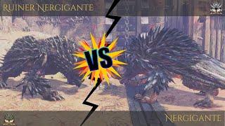 Arch-Tempered Nergigante VS Tempered Ruiner Nergigante (FULL FIGHT)-Iceborne Elder Dragon Tournament