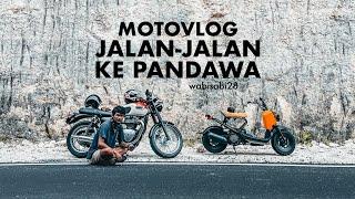 JALAN-JALAN KE PANDAWA NAIK HONDA ZOOMER - MOTOVLOG