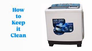 How to clean RAMTONS WASHING MACHINE(twin turbo) RW/114. @MyRamtons