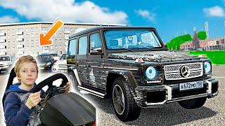 ШКОЛЬНИК ПЕРВЫЙ РАЗ ЗА РУЛЕМ МАШИНЫ - City Car Driving + РУЛЬ - МУЛЬТИК ПРО МАШИНКИ - ИГРЫ ДЛЯ ДЕТЕЙ