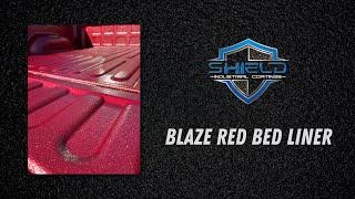 Blaze Red Bed Liner