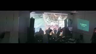 Yaxu (audio) + Miri Kat (video) live at algorave sheffield 01/09/17