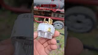 Como Conectar Espiga polarizada 30 amp 125/250v para Generador Si te sirve el video déjame Saber