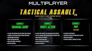 Tactical Assault VR Playing Public Lobby Using Direct Action #tacticalassaultvr