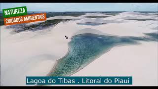 Tibas, a incrível Lagoa de água doce do litoral do Piauí . A extinção das espécies na Terra.